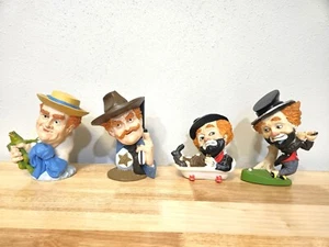 Red Skelton/Hal Reed Lot of 4 Collectable Statues - Picture 1 of 24