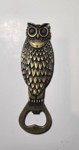 Cast Iron Antique Style Hoot OWL Bottle Opener Country Western Beer Soda HOOTER - Picture 1 of 2