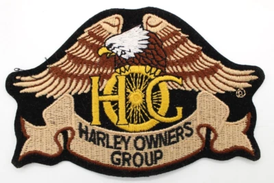 Parche vintage Heritage Eagle Harley Davidson Owners Group H.O.G. Moto 5 pulgadas Foto 1 de 4