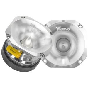 2x Timpano 900 Watt 4" PRO Audio Super Car Bullet Tweeters TPT-ST71 CHROME 8 Ohm - Picture 1 of 7