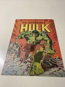 Extremely Rare Vintage (1970’s) Marvel Incredible Hulk Weeties Poster - Picture 1 of 10
