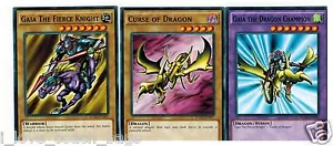 Gaia the Dragon Champion Monster Fusion: Gaia Fierce Knight, Curse of Dragon - Imagen 1 de 1