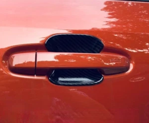 ABS Carbon Fiber Door Handle Bowl Lid Cover Trim For 2024 Subaru Crosstrek 4pcs - Bild 1 von 2