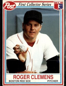 1990 Post Cereal #2 Roger Clemens NM/MT+