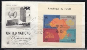 TOGO U.N. Economic Commission on Africa I FIRST DAY COVER - Picture 1 of 1