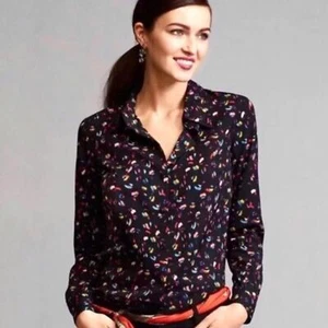 CAbi Ferris Hemd mit Knopfleiste Konfetti-Print schwarz Style 3423 - Bild 1 von 12