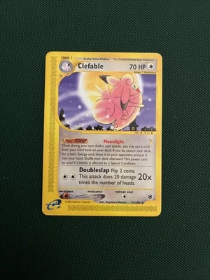 Clefable # 41/165 Rare Expedition Base-Set 2002 Pokemon Englisch Pixi - Bild 1 von 2