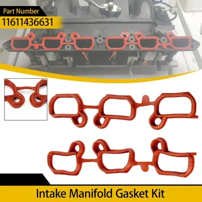 Junta colector admisión motor BMW 325Ci 330Ci X5 2001-2006 2 piezas 11611436631 Foto 1 de 4