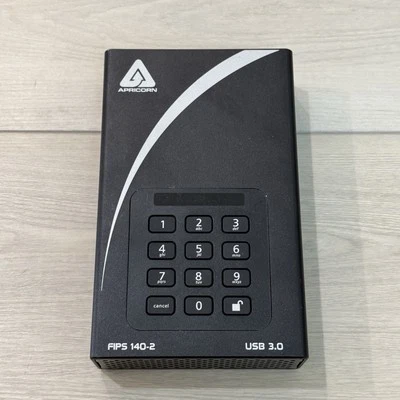 Apricorn Aegis Desktop Padlock ADT-3PL256F-4000 FIPS 140-2 - UNTESTED PARTS - Image 1 of 4