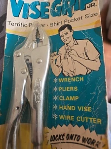Vise Grip Petersen Dewitt Jr Pocket Size Locking Plier 5WR-1 Rare BOX USA NOS #1 - Picture 1 of 2