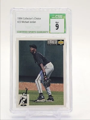 МАЙКЛ ДЖОРДАН 1994 ВЕРХНЯЯ ПАЛУБА КОЛЛЕКЦИОННЫЙ ВЫБОР БЕЙСБОЛ CSG 9 Q5690 - Изображение 1 из 2