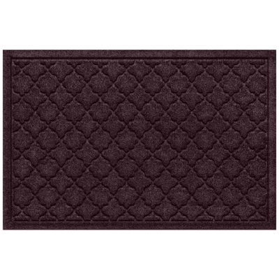Waterhog Cordova 23 дюйма X 35 дюймов Коврик для помещений и улицы из полиэстера ПЭТ Bordeaux - Изображение 1 из 4