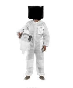 Beekeeper Suit U85-S Bees & Co 100% Synthetik White - Picture 1 of 6