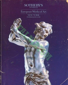 Sotheby's Catalog - European Works of Art - 6/22/1989 - Bild 1 von 2