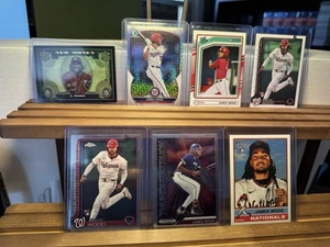 💥(7) Card James Wood Rookie Card Lot - Topps, Bowman - Washington Nationals💥 - Picture 1 of 8