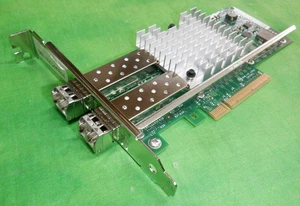 Intel X520-DA2 Dual Port 10Gb Network Adapter High Bracket w/2 x SFP @ X - Photo 1/3