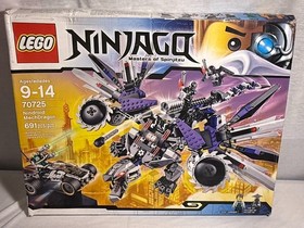 NEW NIB LEGO Ninjago: Nindroid Mechdragon Evil Sensei Wu 70725 Retired Sealed