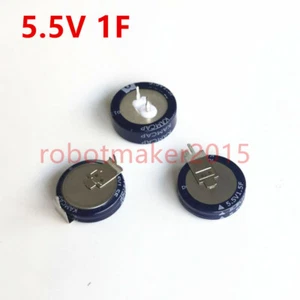 Supercondensador Condensador Super Farad Tipo C/H/V 5.5V 1F - Imagen 1 de 6
