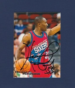 Hersey Hawkins signed Philadelphia 76er's 1993-94 Topps basketball card - Picture 1 of 1