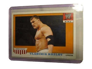 2008 Topps Heritage WWE IV Vladimir Kozlov #54 Rookie RC- - Picture 1 of 2