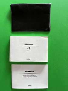 Hummer H3 2006 manual del propietario ¡Envío gratuito!!! - Imagen 1 de 1