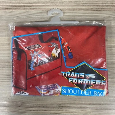 THE TRANSFORMERS SHOULDER BAG FRANKEL AND ROTH 1987 HASBRO HEROIC AUTOBOTS G1 - Image 1 of 4