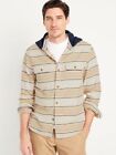 OLD NAVY by Gap ~ NWT! Men's S M L XL XXL ~ Hooded Flannel Buttoned Shirt b20