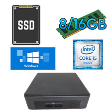 Intel NUC 7i5DNKE i5 7300U 8/16/32GB RAM 120/256/512GB SSD NVME WLAN USF Mini PC