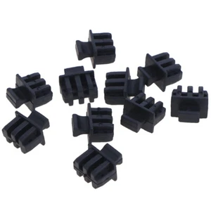 10pc SFP Protective Cover SFP Fiber Module Covers Dust Cap Cage Dust PlugBDAT - Afbeelding 1 van 10