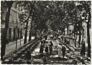 TRIESTE - VIALE XX SETTEMBRE - VIAGG. 1956 -77541- - Imagen 1 de 1