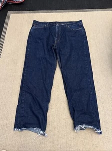 LEVIS 550 MENS RELAXED FIT COTTON JEANS 42X30 Blue #005500216 W42L30 - Picture 1 of 5