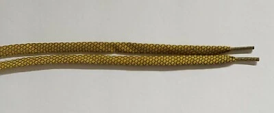 Zapatilla deportiva reflectante plana o redonda con cordones 27 36 45 54 63 72 cuerdas de encaje para zapatos Foto 1 de 4