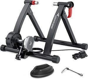 Bike Trainer Stand Indoor Riding Sportneer Magnetic Stationary Bicycle Exercise