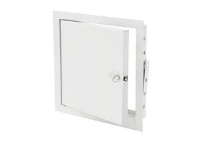 Elmdoor 14" x 14" Fire Rated Access Door Panel Prime Coat White - Picture 1 of 3