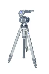 Gitzo G-106 Tripod with G-1276 Off Center Ball Head and QR Plate Max Height 49' - Picture 1 of 11