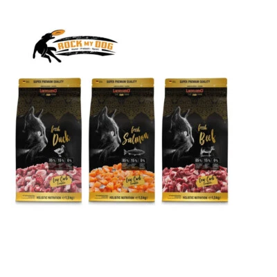 Mix - Paket Leonardo fresh Meat Salmon 4 kg, Beef 4 kg und Duck 4 kg I Aktion - Bild 1 von 2