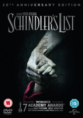 Schindler's List DVD (2013) Liam Neeson, Spielberg (DIR) cert 15 2 discs - Image 1 of 2