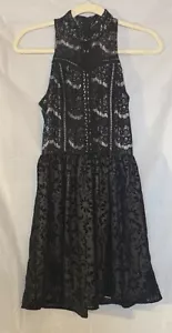 Vestido Exhilaration Juniors Talla XS Negro y Dorado Forrado Vestido Sin Mangas NUEVO - Imagen 1 de 8