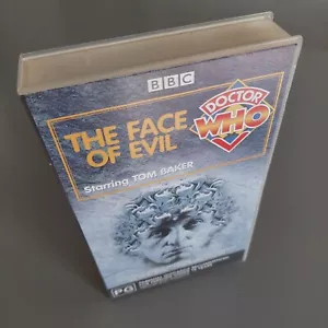 Dr Doctor Who Vintage VHS PAL Video Cassette The Face Of Evil Tom Baker - Picture 1 of 10