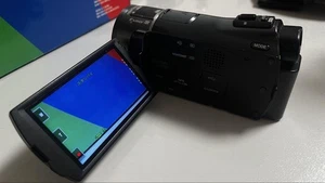 SONY HDR-CX560V Digital Video Camera Camcorder w/ Batteries Tested From Japan - Picture 1 of 9