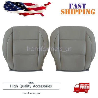 For 2004-2010 Infiniti QX56 Driver Passenger Bottom Replacement Seat Cover Gray - Изображение 1 из 4
