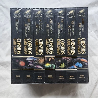 Cosmos - The Complete Collection Set Of 7 Carl Sagan (VHS, 2000) - NEW SEALED - Image 1 of 4