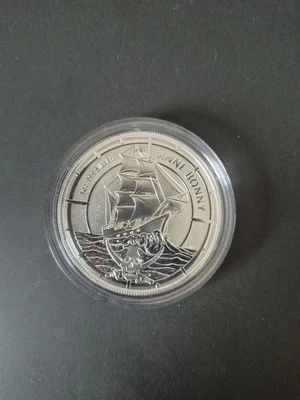 RARE ANNE BONNY PIRATE QUEENS – 2021 1 OZ 999 SILVER PREMIUM BULLION COIN 10,000 - Photo 1/2