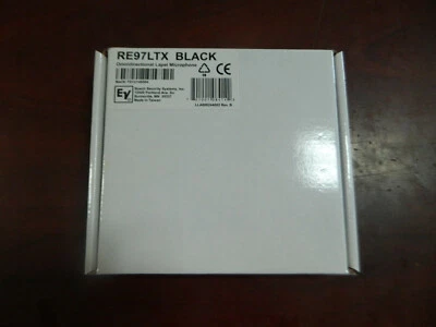 RE97LTX Micro‑lavalier condenser microphone by Electro-Voice Black-NEW - Image 1 of 2