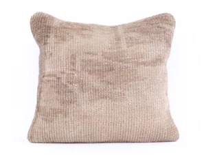 Home Decor Kilim Wool Jut Pillow Case Vintage Throw Home Decor 14" Cushion Cover - Picture 1 of 7