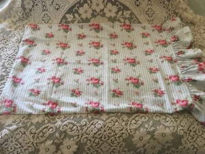 ONE Ralph Lauren Emma Standard Pillowcase ~Ruffled Edge - Picture 1 of 5