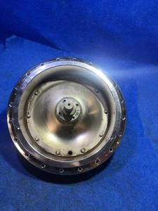 Triumph Bsa 8 Inch Flanged Front Wheel Hub Chromed, Tls , 8 Inch Brake Plate #f - Picture 1 of 16