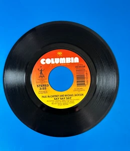 Paul McCartney  & Michael Jackson -Say Say Say / Ode to a Koala Bear  - 45 Vinyl - Picture 1 of 2