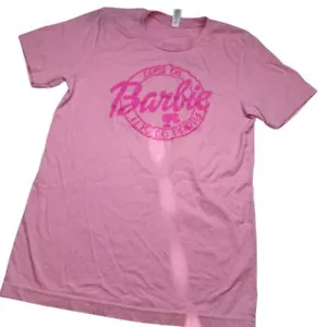 Maglietta BELLA CANVAS Come On Barbie Let's Go Party manica corta rosa taglia small - Foto 1 di 4