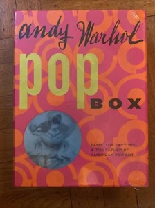 Andy Warhol POP BOX New Sealed 2002 Unopened Ephemera Collection - Picture 1 of 6